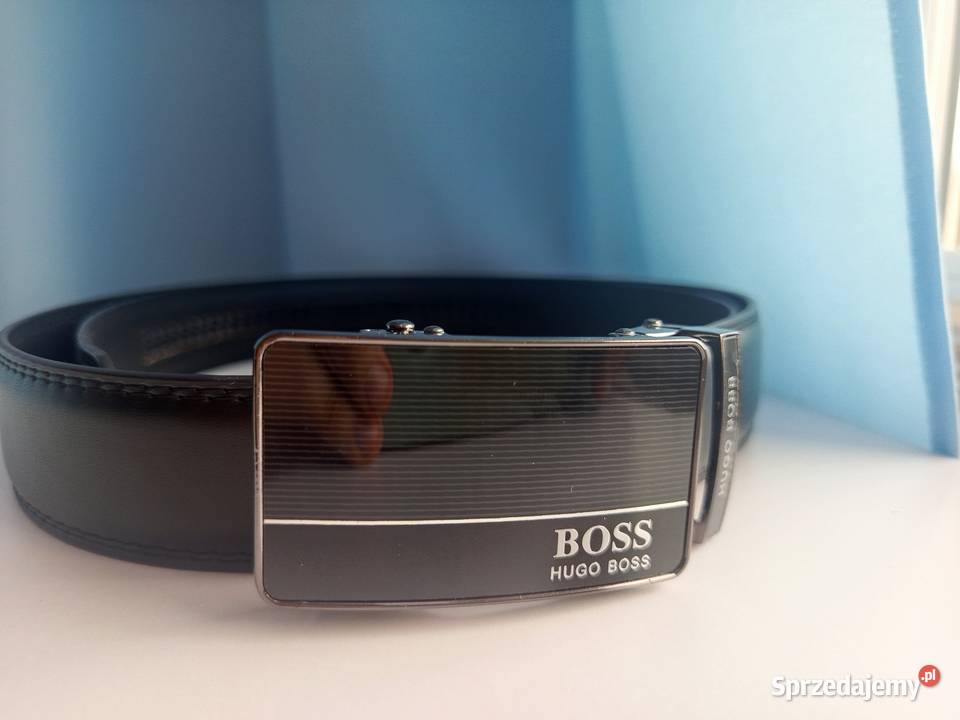 Pasek Męski Hugo Boss czarny Warszawa