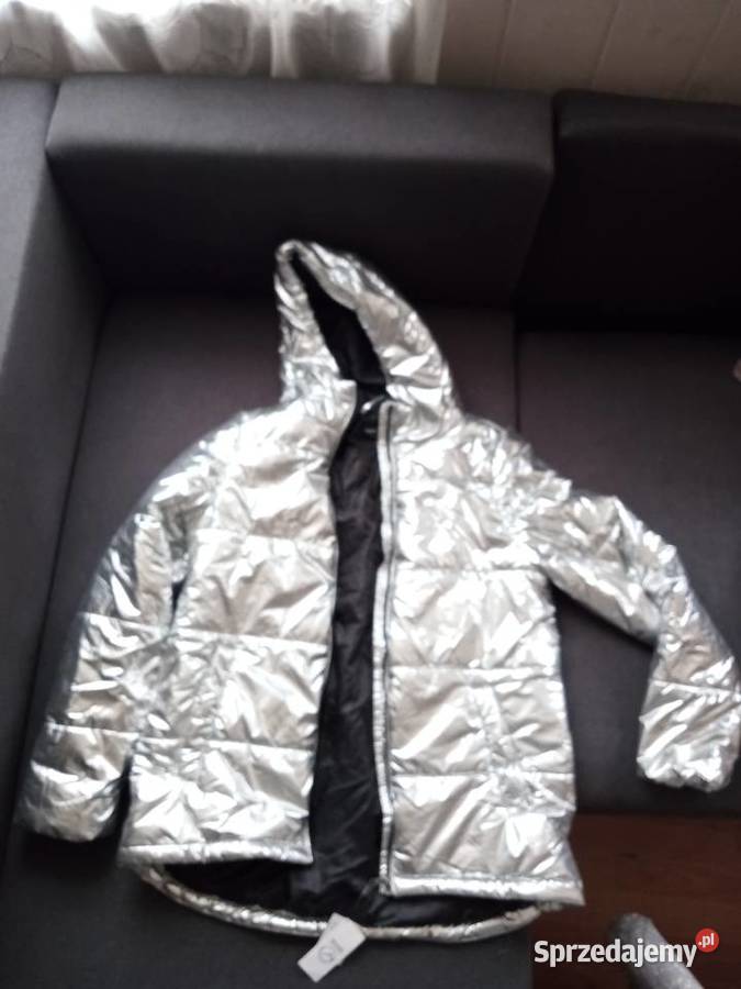 Kurtka srebrna tomrose LXL