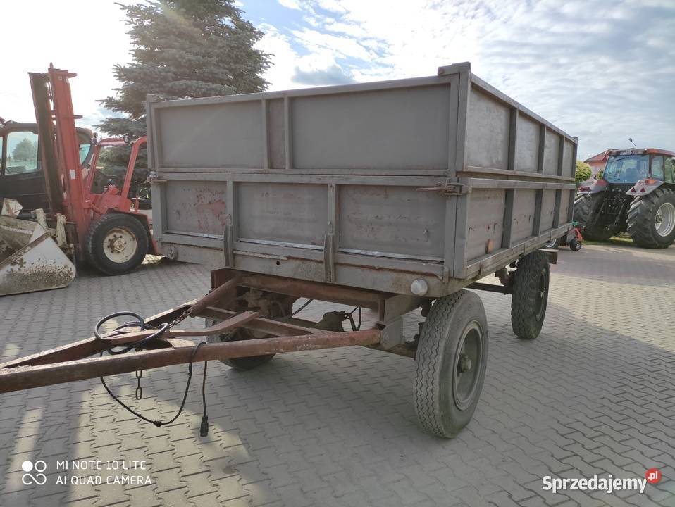 Przyczepa rolnicza Autosan D46 sztywna podwójne Radom