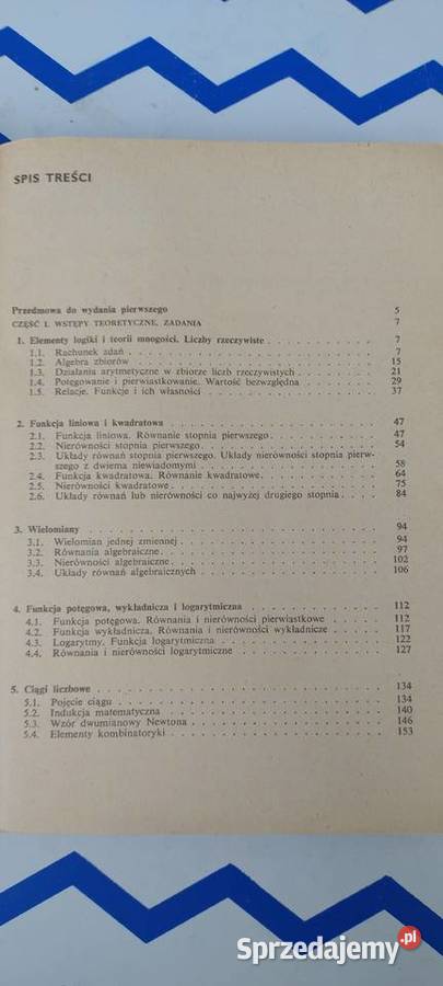 Matematyka w zadaniach 1 miękka sprzedam