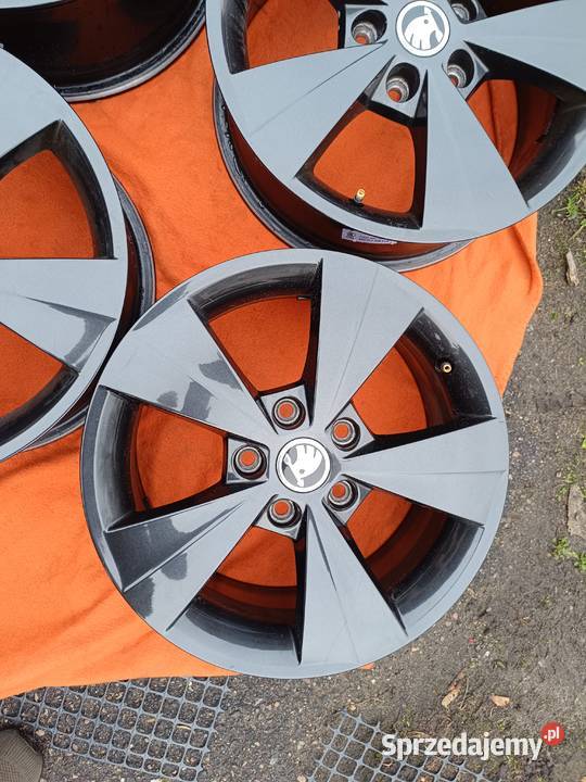 Komplet felg oryginalne skoda 16 Gorzów Wielkopolski