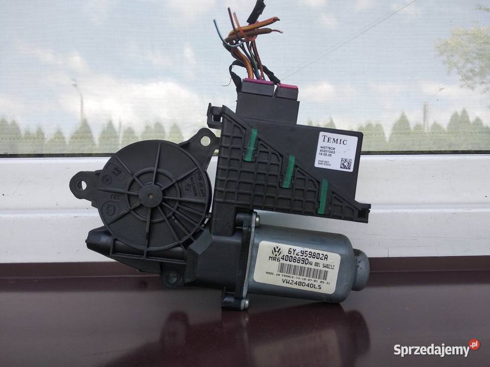 VW Polo 9N3 Transporter T5 silniczek podnoszenia Mechanizmy opuszczania szyb