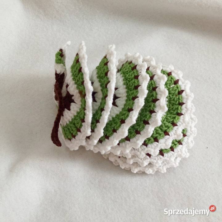 Wind spinner wykonany na szydełku zawieszka Łask