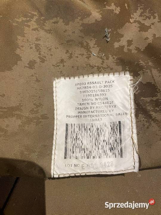 Plecak USMC ilbe Assault Pack ArcTeryx Marpat Warszawa