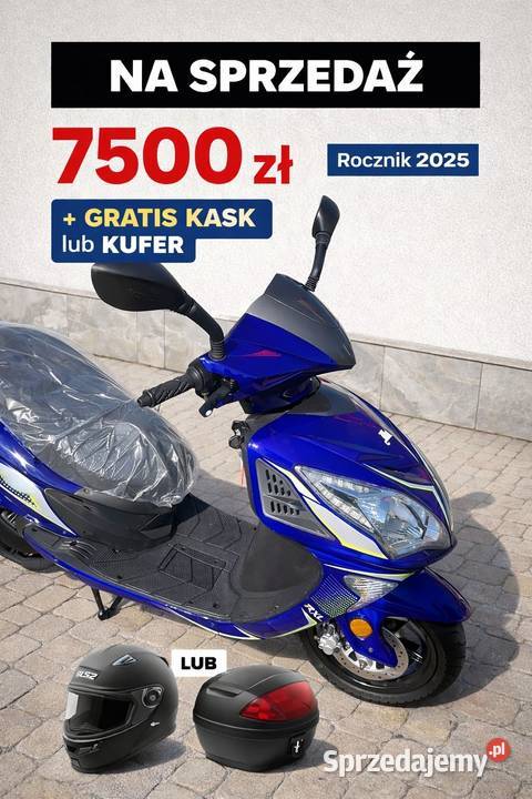 Skuter Romet RXL 50CC EURO 5 Raty Transport 1km Zipp Wąchock