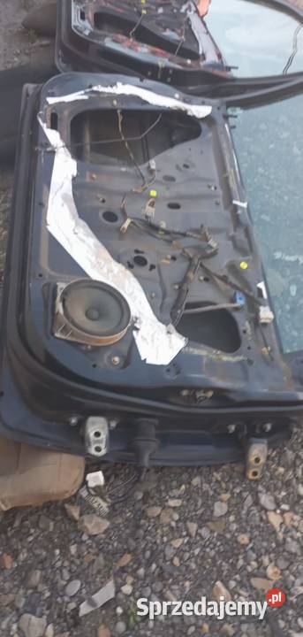 Drzwi honda civic VII 3d lift sport czarne lewe Wielka Wieś