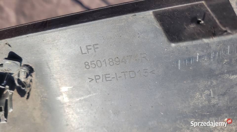RENAULT MEGANE IV SEDAN 16 SPOILER ZDERZAK TYŁ sprzedam