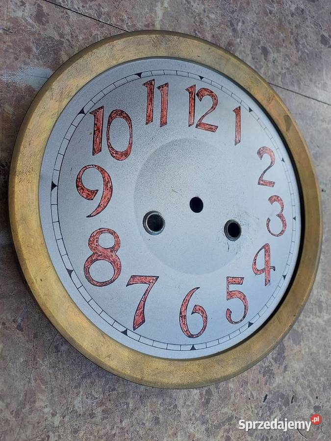 648 Tarcza starego zegara ściennego GB Becker 21 Tczew sprzedam