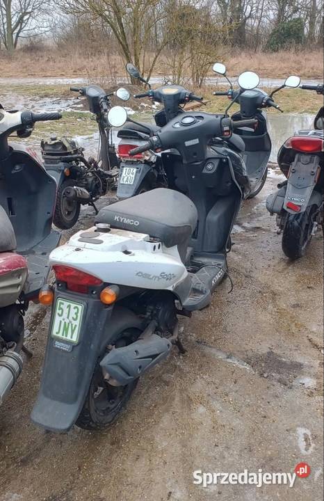 Skutery na części 50cm3 lubuskie Brody sprzedam