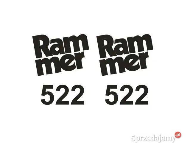 Naklejki naklejka oklejenie Rammer 522 Zamiennik Janików