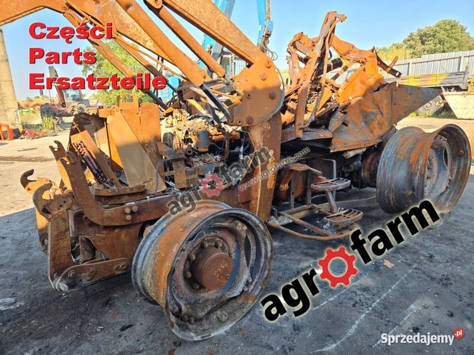 Valtra N91 części skrzynia biegów most przedni dolnośląskie Byków