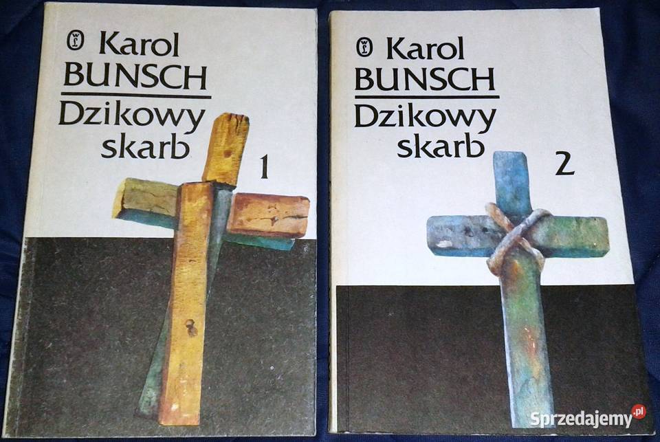 Dzikowy skarb Tom 1 i 2 Karol Bunsch miękka Chełm sprzedam