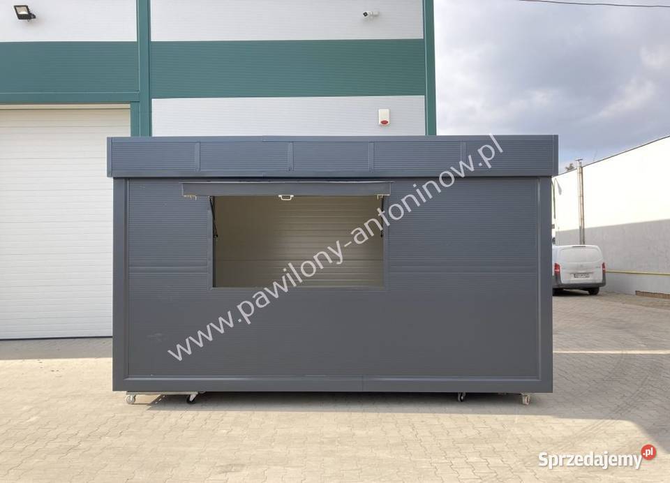 NOWY PAWILON GASTRONOMICZNY KONTENER HANDLOWY