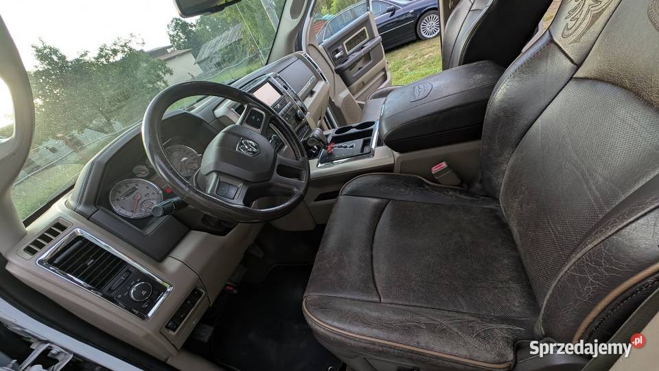 Dodge RAM 1500 Longhorn Laramie Crew Cab 57 LPG Grodzisk Mazowiecki sprzedam