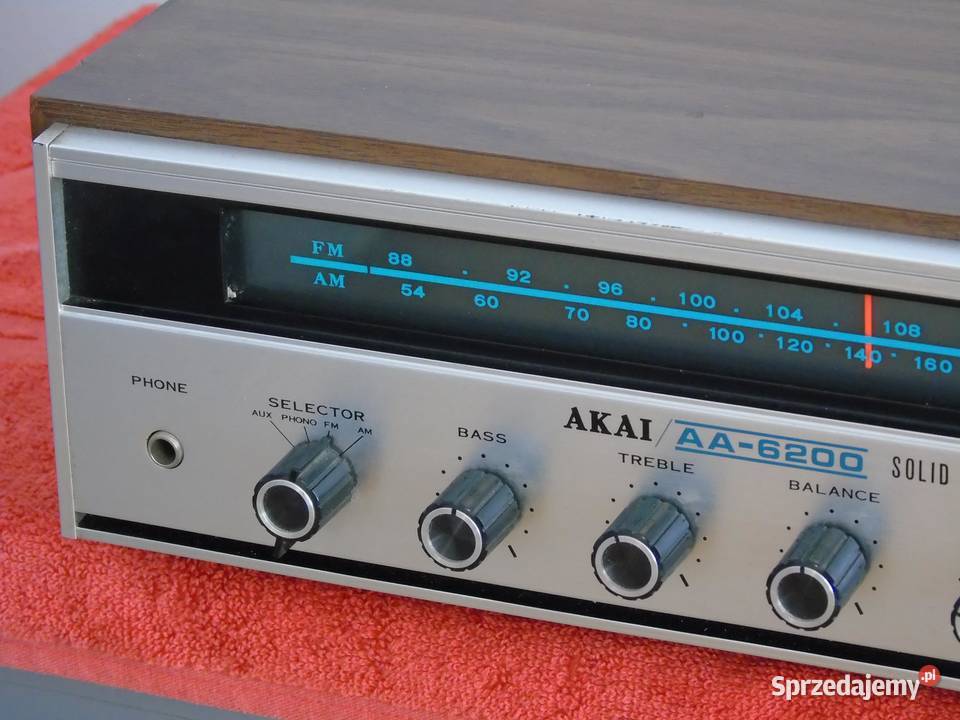 amplificador receptor akai aa-8080 envío solo a - Compra venta en