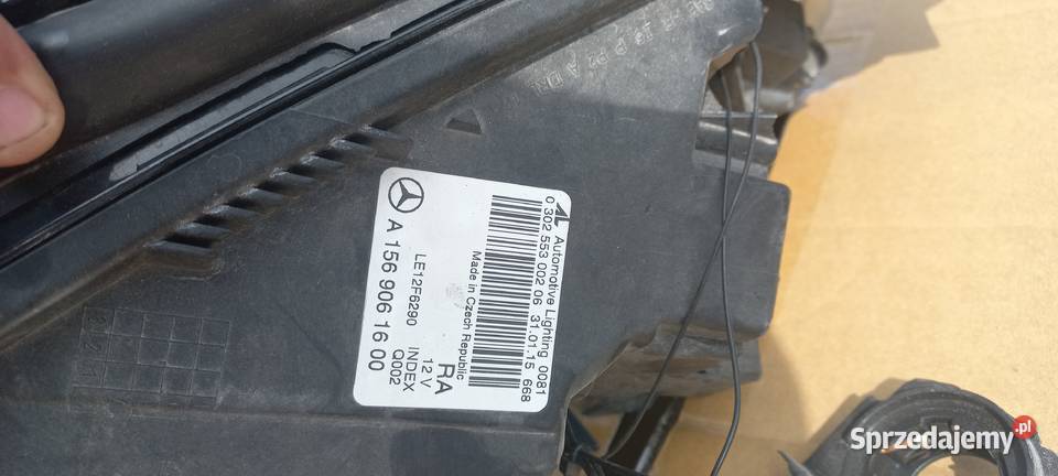 Reflektor GLA w156 2015r Małocice