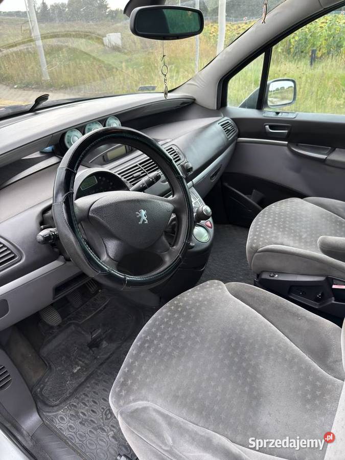 Peugeot 807 22 HDi 7 miejsc Nowe sprzęgło mazowieckie Wola Dłużniewska