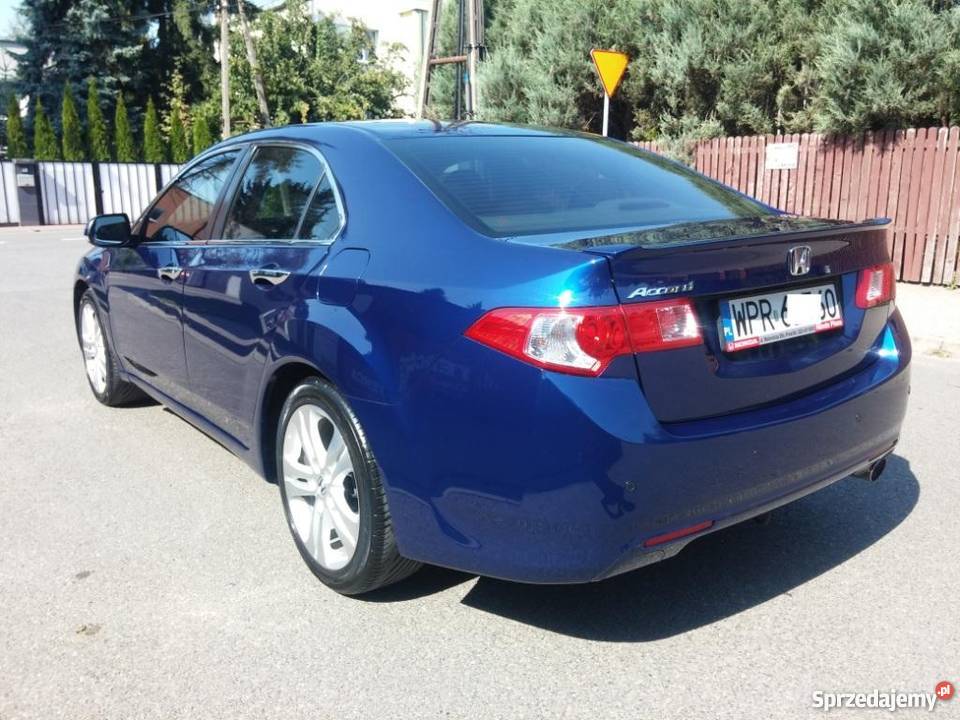 Honda Accord VIII Benzyna XENON F1 Menetki skórzana tapicerka Warszawa