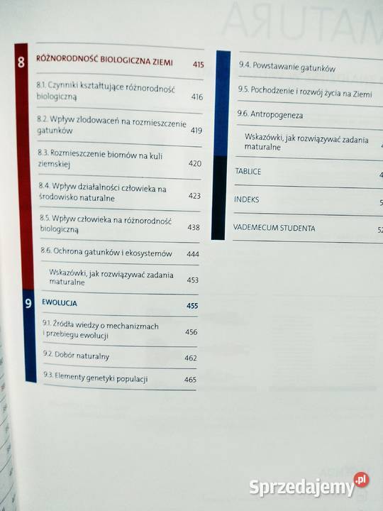 Matura vademecum maturzysty chemia operon Antykwariat Warszawa