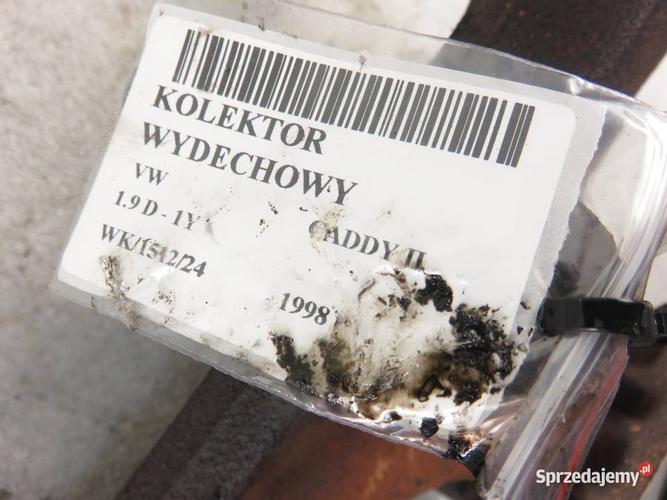 KOLEKTOR WYDECHOWY VW CADDY II 19 D 028253033AA