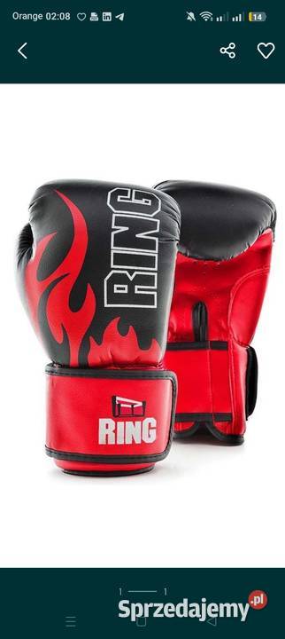 Rękawice bokserskie Ring super Radomsko sprzedam