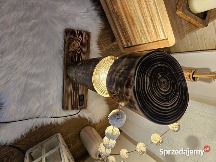 Zachwycająca Lampa Drewniana Nature is Wealth 2 Starachowice