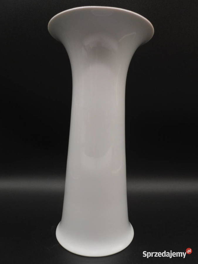 Elegancki Wazon Hutschenreuther Biała Porcelana Raszków