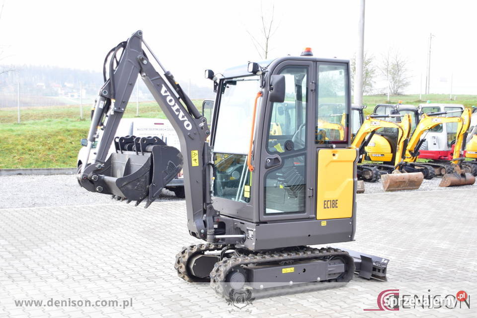 MINIKOPARKA VOLVO EC18E 2022 Suchoraba