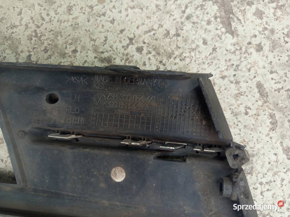 Kratka zderzaka lewa passat b8 orginalna Rzeszów