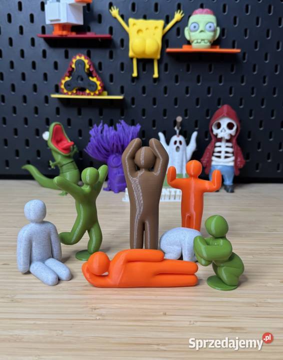Meccha Chameleon Figurki Gry 8 70mm Białe Do Rękodzieło Siedlce