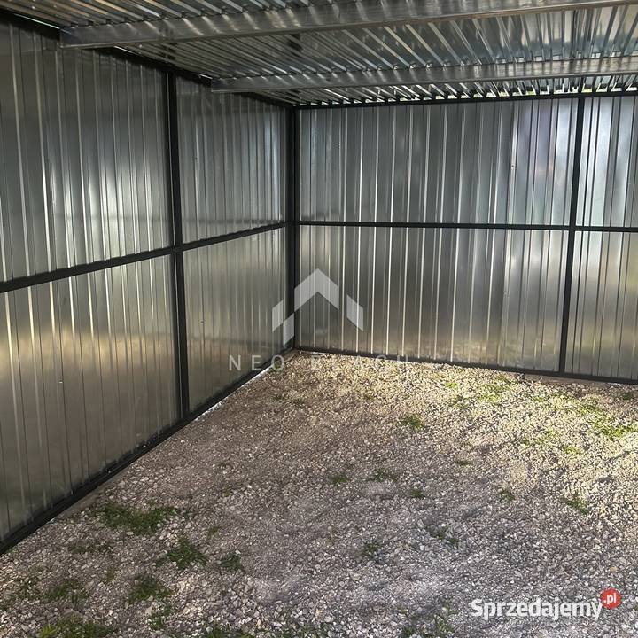 Blaszak Garaż Blaszany 4x5m Drzwi Ocynk Dach łódzkie Łęczyca