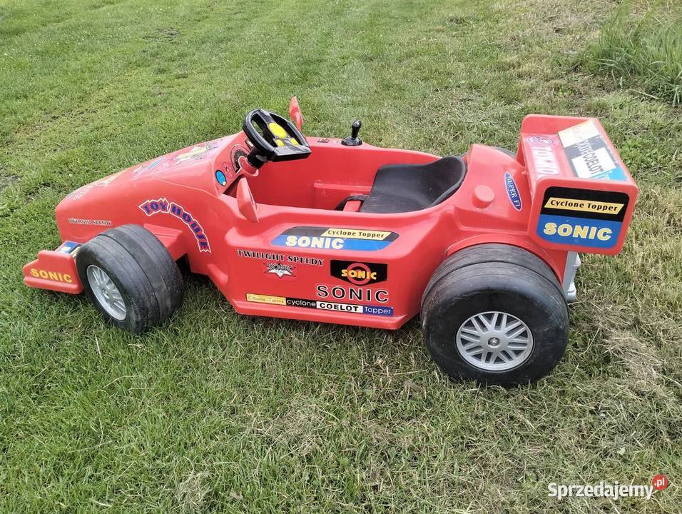 Samochód Auto na Akumulator Dzieci Bolid Formuła Łukowa