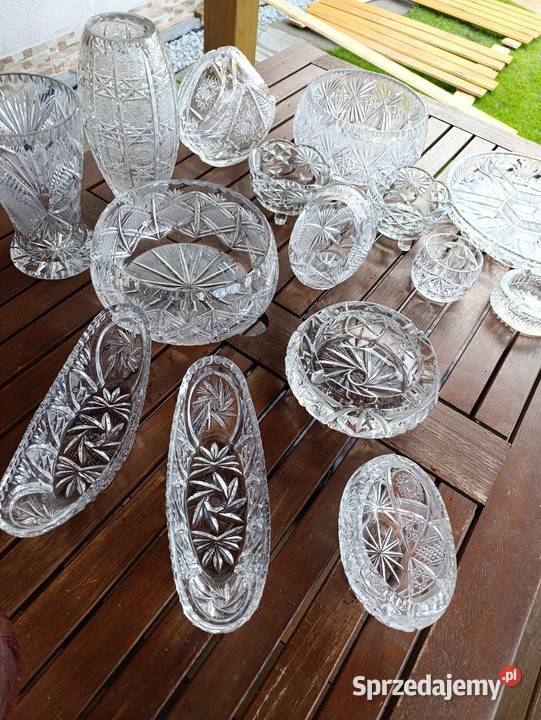 Kryształy PRL zestaw