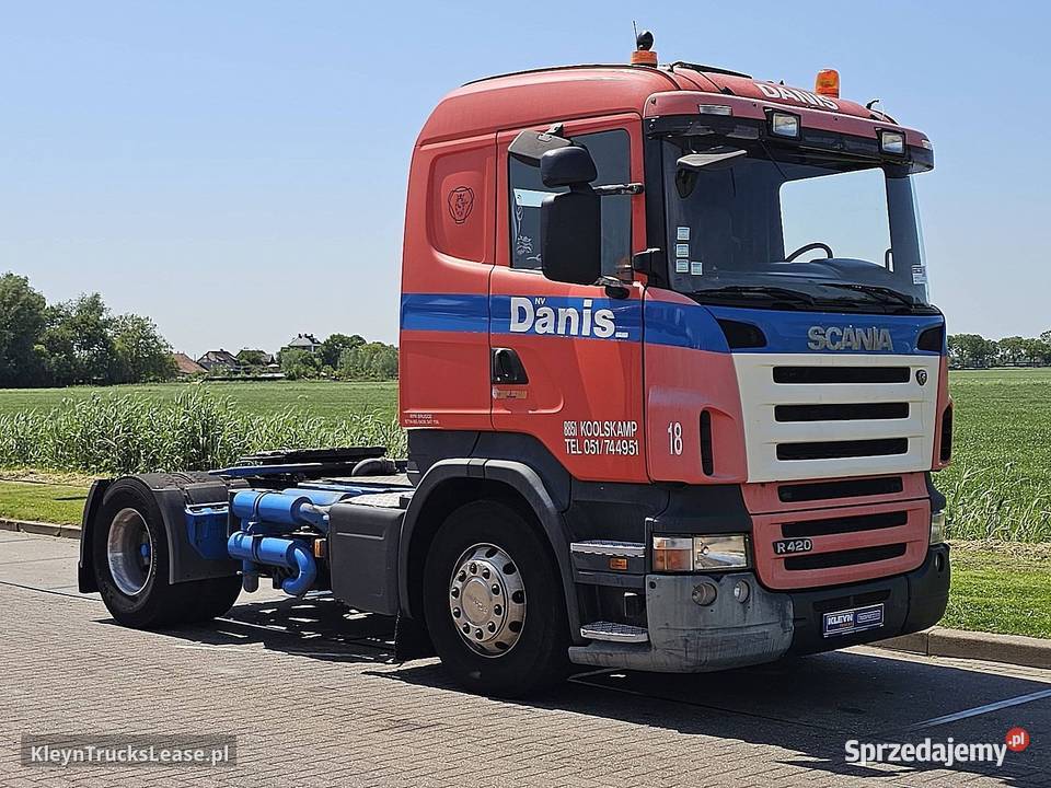 Scania R420 MANUAL ALCOA PTO ciągnik siodłowy Rok produkcji 2008