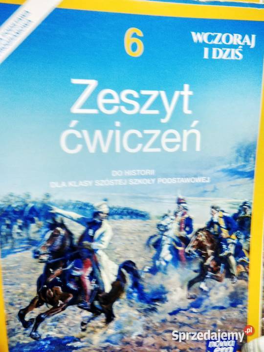 Wczoraj i dziś 6 ćwiczenia Nowa era antykwariat Warszawa