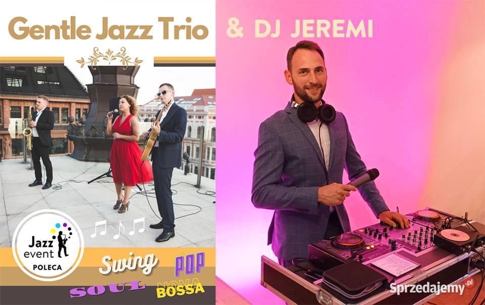 Gentle Jazz Trio DJ zespół na wesele w stylu Muzycy i artyści Poznań