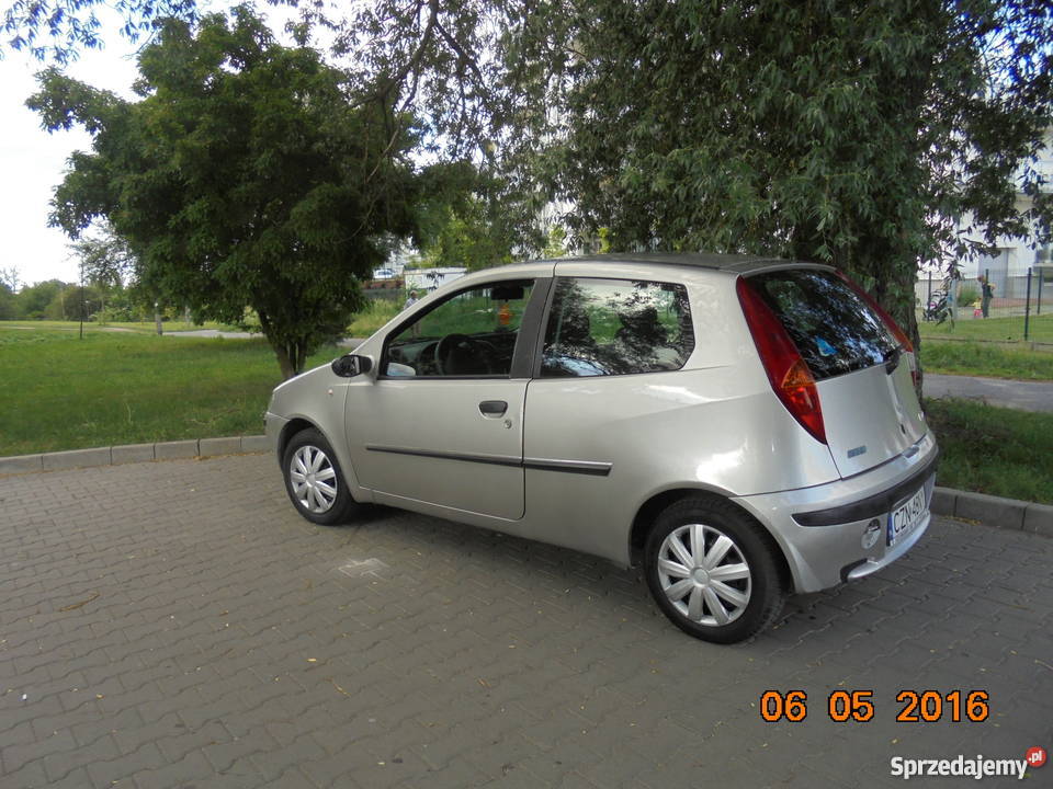 fiat punto II wspomaganie 2001 KLIMAWSPOMAGcity Bydgoszcz sprzedam