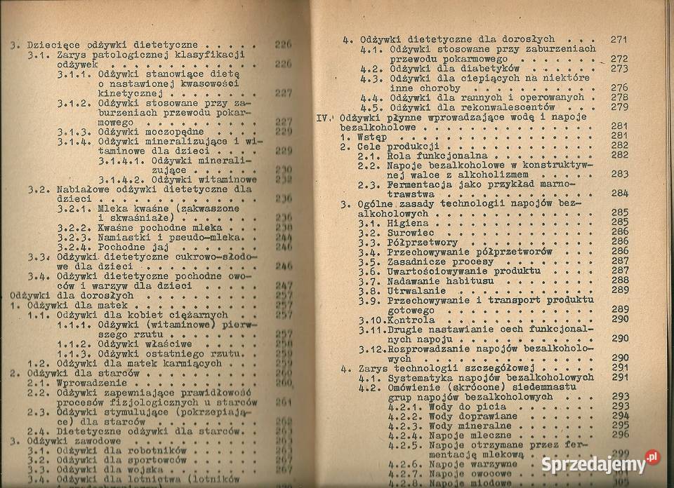 Zarys technologii koncentratów żywnościowych łódzkie Łódź