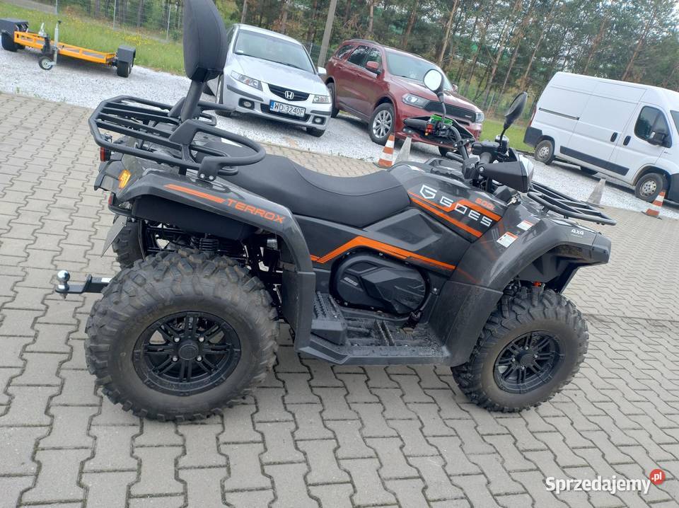 CF MOTO 520 Long GOES Terrox 500L EPS ciągnik quad - ATV mazowieckie Siedlce sprzedam