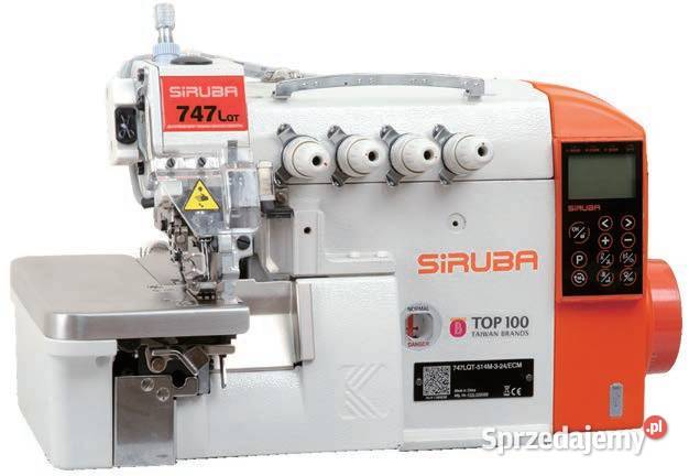 Overlock 4nitkowy z automatyką SIRUA