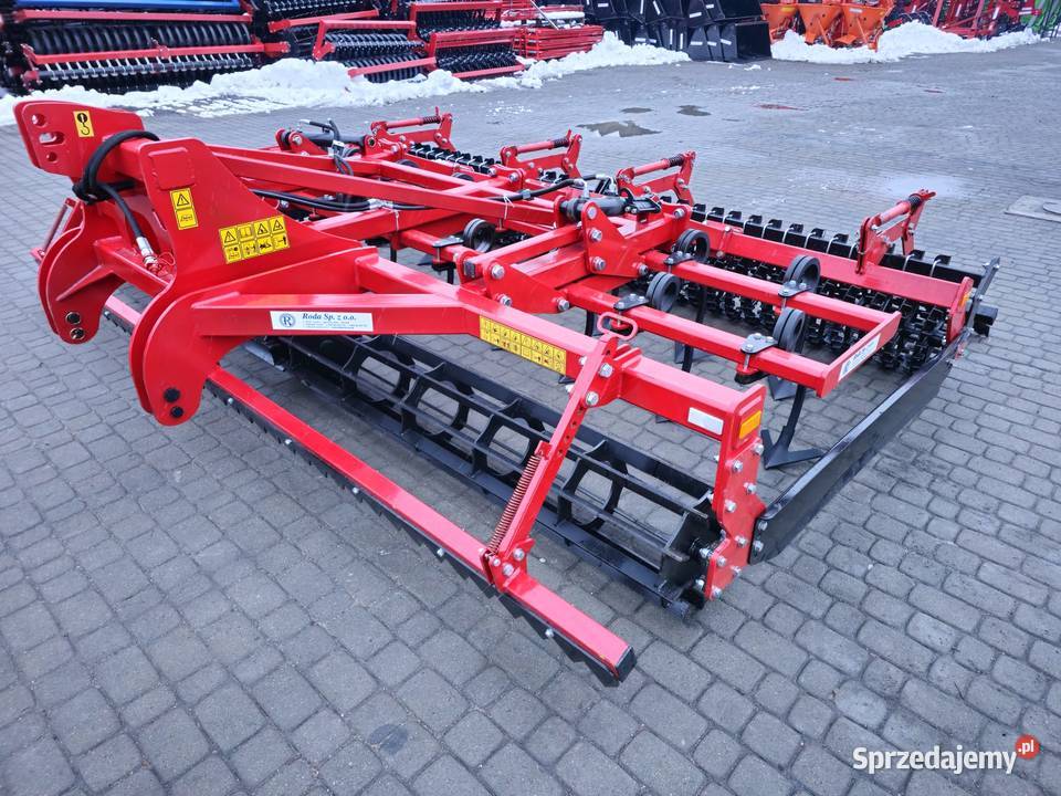 Agregat uprawowo Ciężki składany hydraulicznie nieuszkodzony Jasło