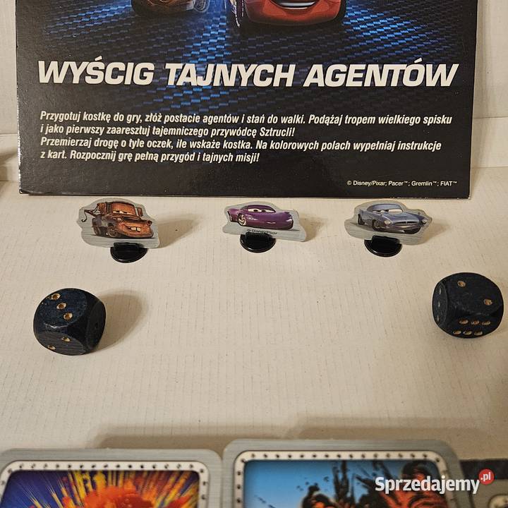 Gra planszowa Disney AUTA Ostrów Wielkopolski