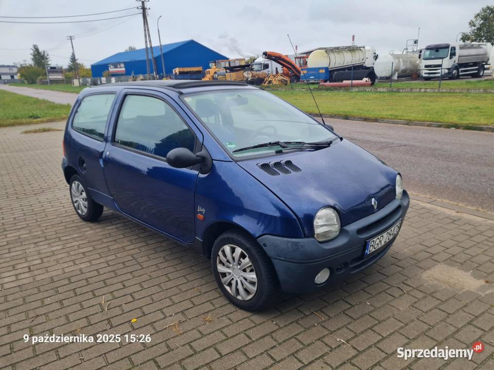 TWINGO sprawne z opłatami nieuszkodzony Grajewo