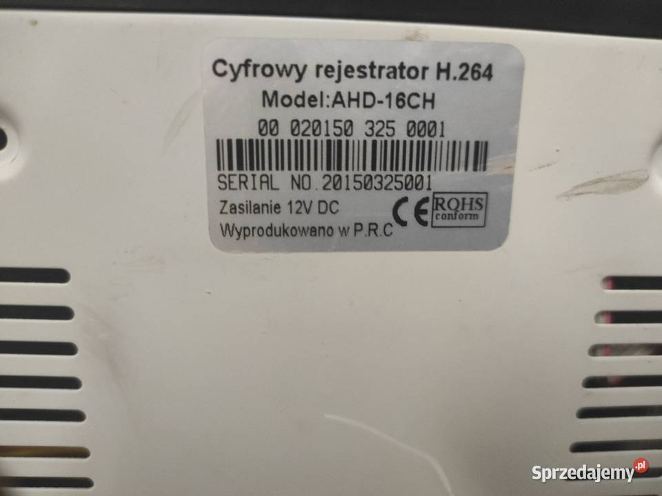 Rejestrator CCTV 16kan Warszawa