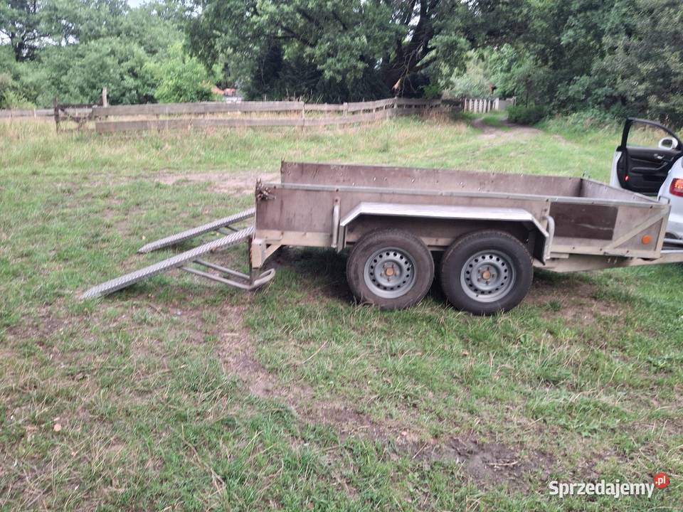 Przyczepa pod minikoparke 2500dmc 3x15m Krosno Odrzańskie