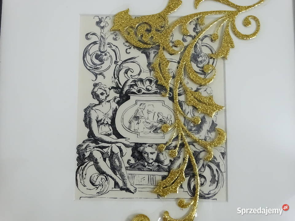 Grafika Klasyczna w Ramie 27x33 z Odklejaną