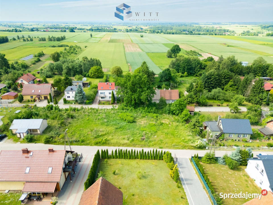 sprzedaży działki Idzbark 1149m2