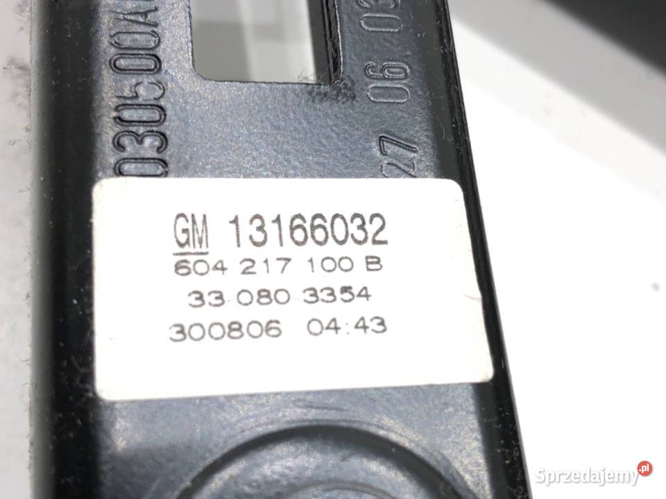 PAS BEZPIECZEŃSTWA LEWY PRZÓD OPEL ZAFIRA B