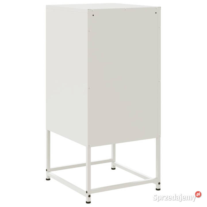 Szafka nocna biała 36x39x78 stal WM846588 Warszawa sprzedam