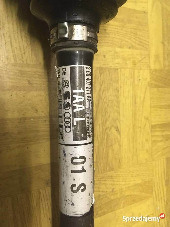 Półoś lewa Passat b6 b7 36 20 FSI benz automat pomorskie Nowy Dwór Gdański